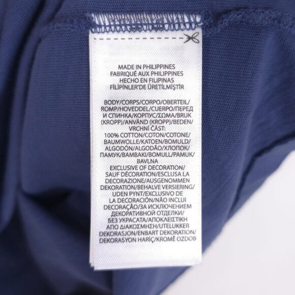NWT POLO RALPH LAUREN Men's XL Classic Fit T-Shirt NORTH PORT Garment Dyed Navy - Picture 13 of 15
